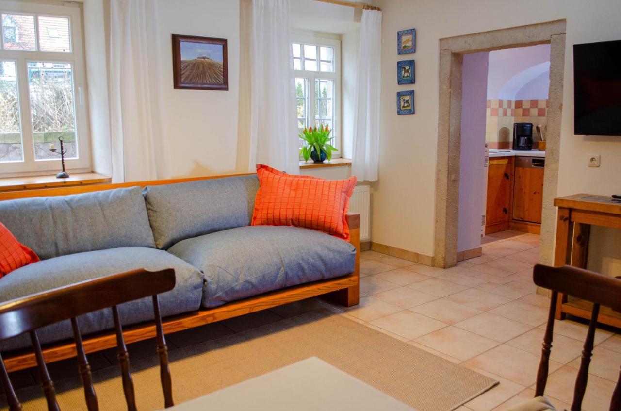 Ferienwohnung Faehrmannshof Im Elbtal Klipphausen Exterior foto